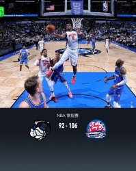 乐鱼体育app下载-活塞106-92战胜魔术，坎宁安29+7+11，哈里斯23+7，班凯罗24+11